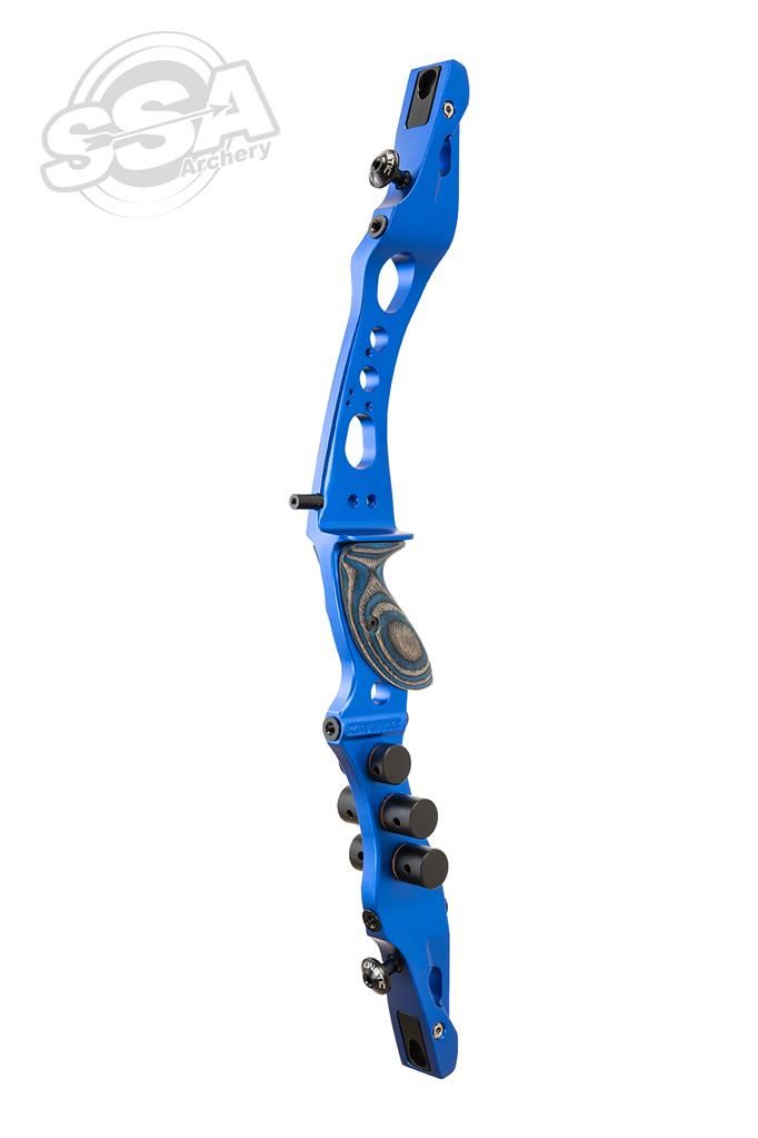  KINETIC VYGO 25" RECURVE RISER WITH BLACK WEIGHT