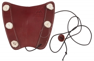 WILD MOUNTAIN ARMGUARD LEATHER ORTLES RED.